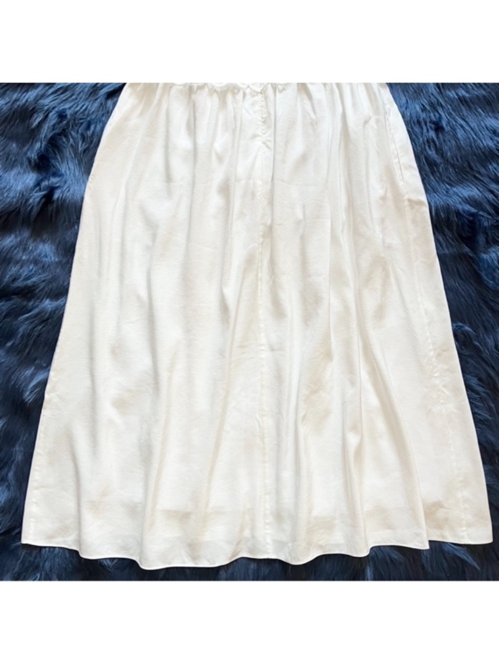 New! REISS Crochet Lace Midi Dress in White - Picture 9 of 13